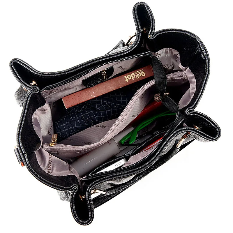 Роскошные Сумки Для женщин дизайнер Настоящая кожа сумка женская с короткими