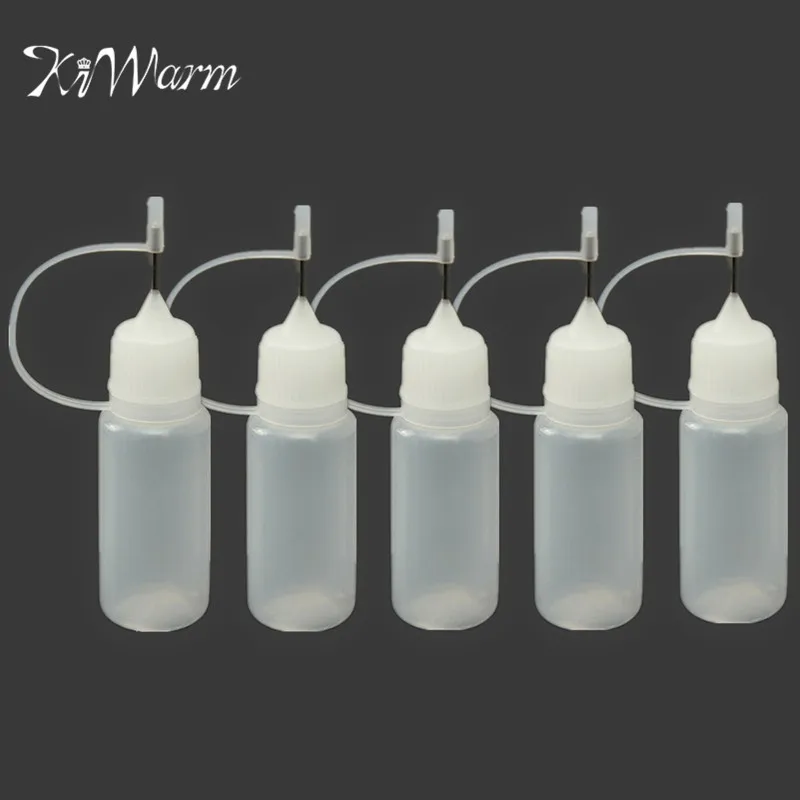 KiWarm Overvalue 5 шт 10 мл пластиковая пустая бутылка украшенная по технике квиллинга с