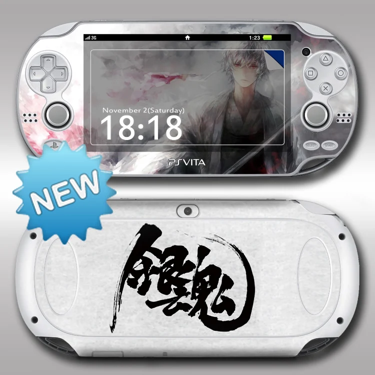 Передняя и задняя защитная наклейка PSV1000 Обложка для Sony PS vita 1000 one piece/Doraemon