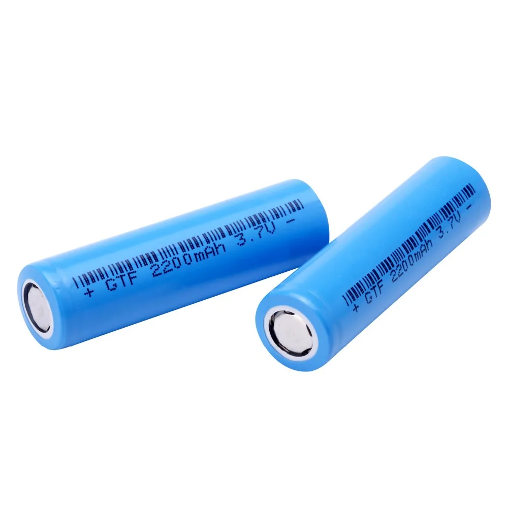 GTF 3 7 V 2200mAh оригинальный 18650 перезаряжаемый литий-ионный аккумулятор для фонарика