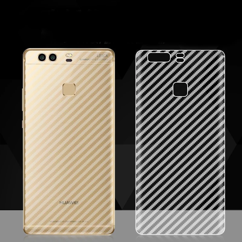 Защитная пленка для задней панели Huawei p9/p9 plus 3D чехол из углеродного волокна