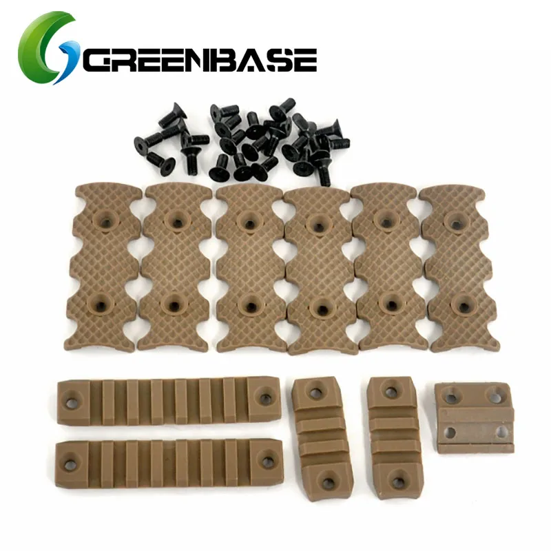 Dark Earth Greenbase Тактический Центурион руки CMR Rail крышка аксессуар пакет Handguard протектор рук Guard Quad Rail Pannel чехлы - Цвет: Dark Earth