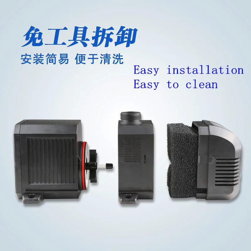 Ультра тихий аквариум мини миниатюрные погружные насосы Циркуляционный фильтр