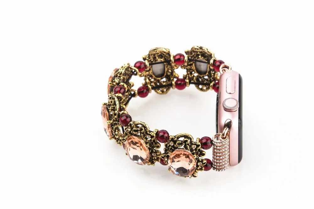 Новый ремешок для часов Бирюзовый Кристалл Apple Watch Series 1 2 группа 42 мм 38 аксессуары