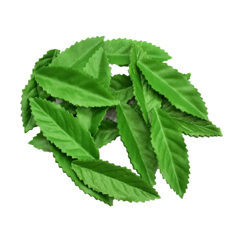 1000 шт. зеленый Рождественский листья искусственные цветы для свадьбы украшение