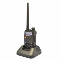 baofeng uv 5rc walkie talkie dual band cb handy hunting radio receiver with headfone uhf 400 470mhz vhf 136 174mhz