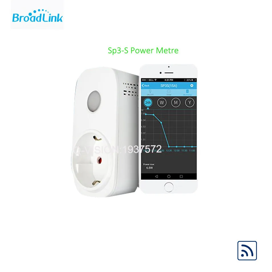 Новый Broadlink SP3S умный беспроводной WiFi Пульт дистанционного управления с