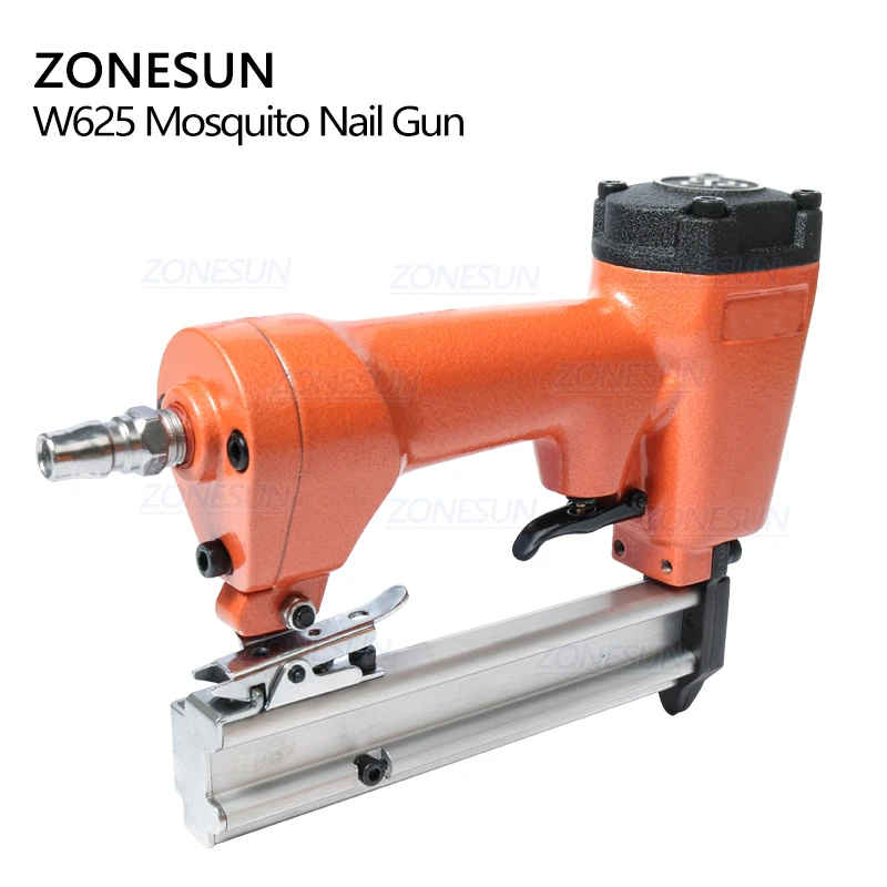 ZONESUN W625 пневматический пистолет для комаров степлер мебели деревообработки
