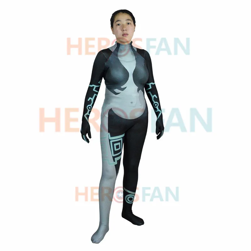 Костюм мидны из спандекса для косплевечерние и вечеринки|zentai suit|midna costumehalloween cosplay