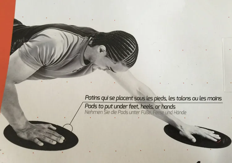 Скользящая балансирующая доска скользящий дисковый Тренировочный Коврик для