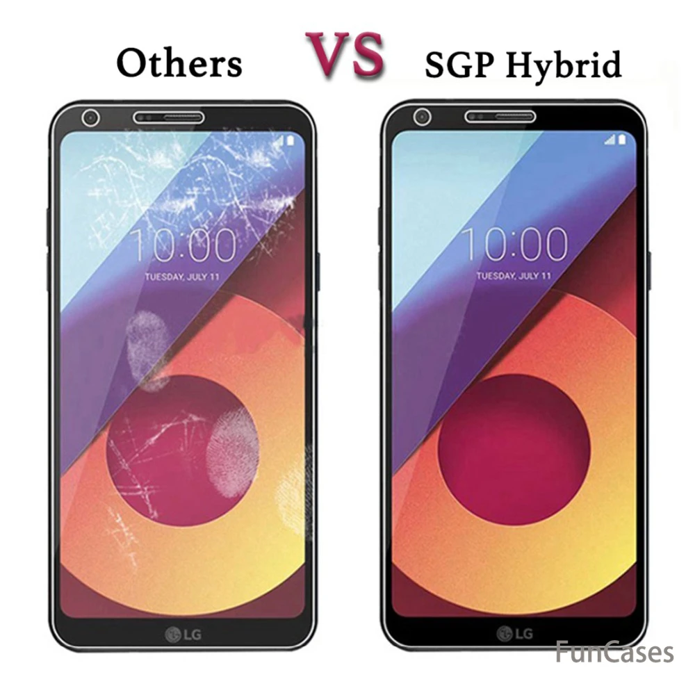 Закаленное стекло для lg Q6 защита экрана 9H взрывозащищенное 5 дюйма 2 D Защитное q6