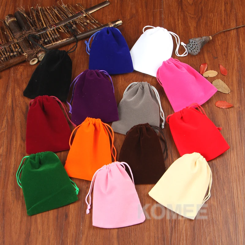 

Бархатная мини-сумка для ювелирных изделий 5x7 см, сумка на шнурке, 50 шт./лот, свадебные подарочные пакеты, принимаем индивидуальный логотип, о...