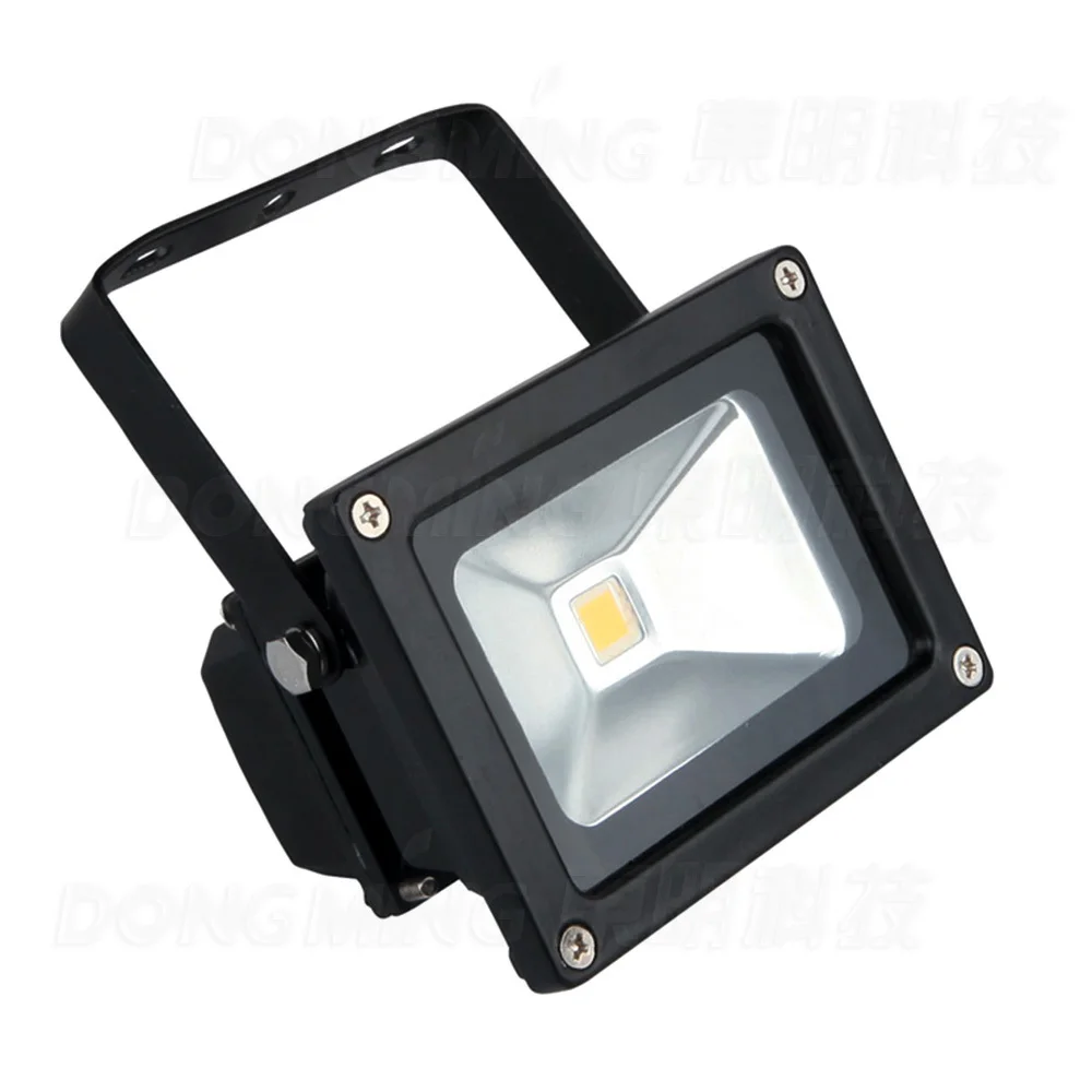 Promotion outdoor led floodlight 10W 85-265V  black IP65 waterproof led Flood Light for Garden led spotlight outdoor