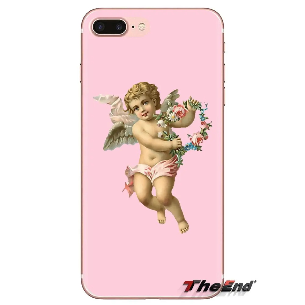 Ренессанс Ангелы для Huawei G7 G8 P7 P8 P9 P10 P20 P30 Lite Mini Pro P Smart Plus 2017 2018 2019 прозрачные мягкие