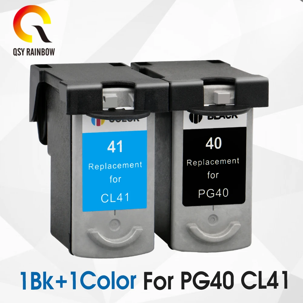 Совместимые картриджи для принтеров Canon PG40 CL41 PG-40 CL-41 iP1600 / IP1700 IP1800 PG 40 MP140 MP450 MP470 |