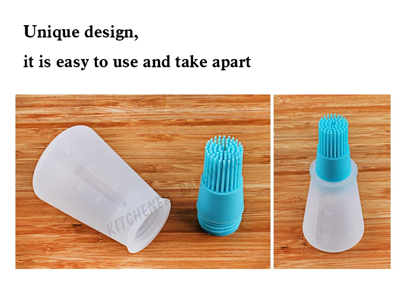 1 pc Silicone Oil Brush Baking Brushes Liquid Pen Cake Butter Bread Pastry BBQ Utensil Safety Basting | Дом и сад