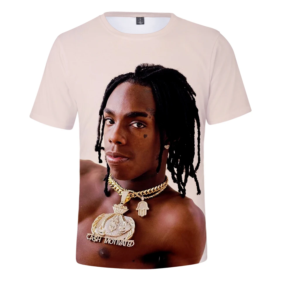 Лето г. YNW MELLY Мужская 3D футболка/для женщин Мода Harajuku Хип Хоп Уличная YNW MELLY 3D короткий рукав для мужчин футболка