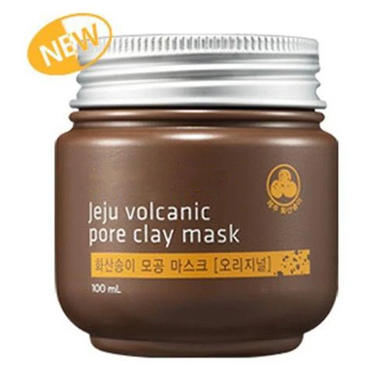 Маска для лица Jeju Volcanic 100 мл черная маска лечения акне уход за лицом сужение пор