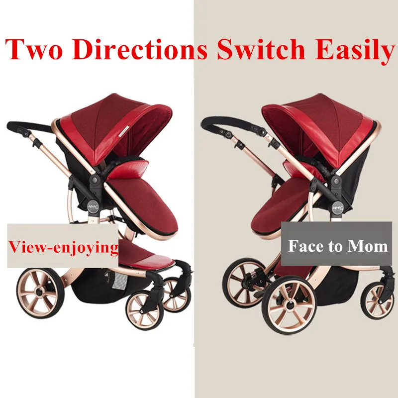 Высокое качество супер подвесная Высокая Ландшафтная коляска двусторонняя