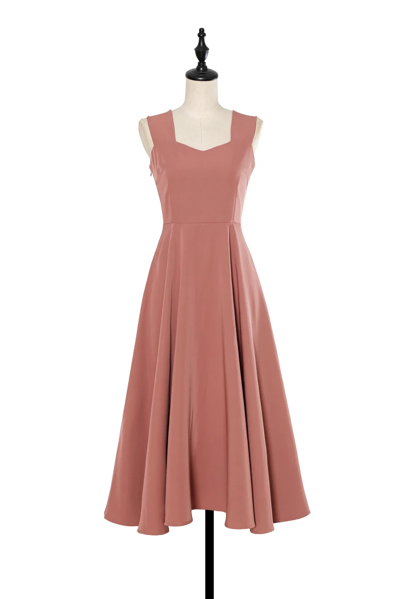 Винтаж Платья для вечеринок Для женщин тонкий сексуальный спагетти длинный