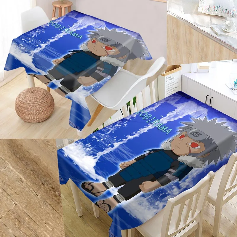

Custom Chibi Namikaze Minato Pattern Tablecloth Waterproof Oilproof Rectangular Home Textiles Wedding Tablecloth #W000789K