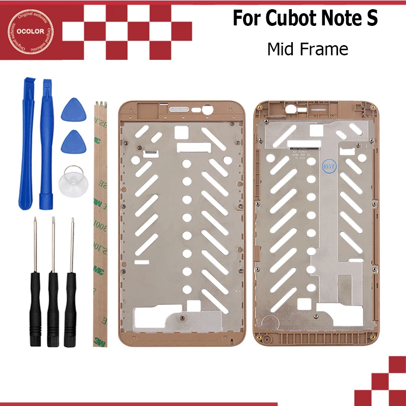 Цветной корпус для смартфона Cubot Note S средняя рамка высокое качество хорошее +
