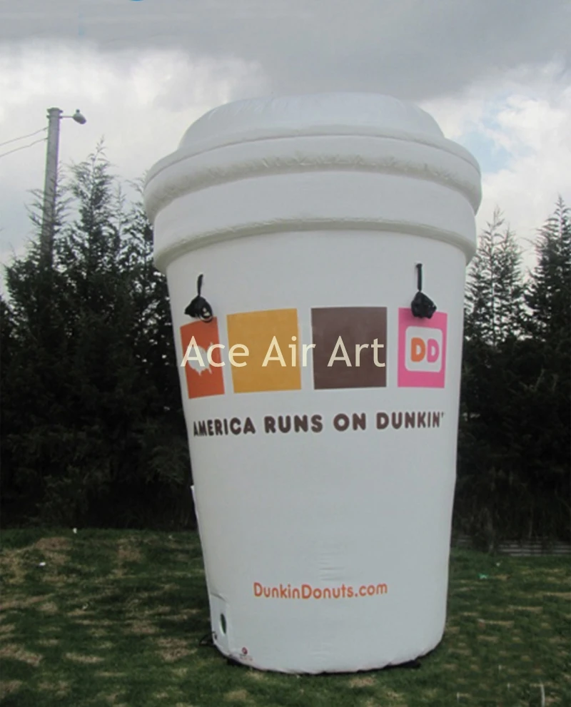 Рекламная копия продукта надувная кружка для открытия магазина с рекламным