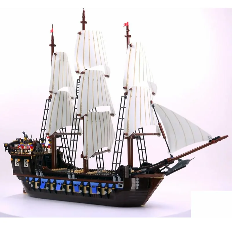 SY1201 модель корабля имперский линкор Пираты Карибского моря строительные блоки