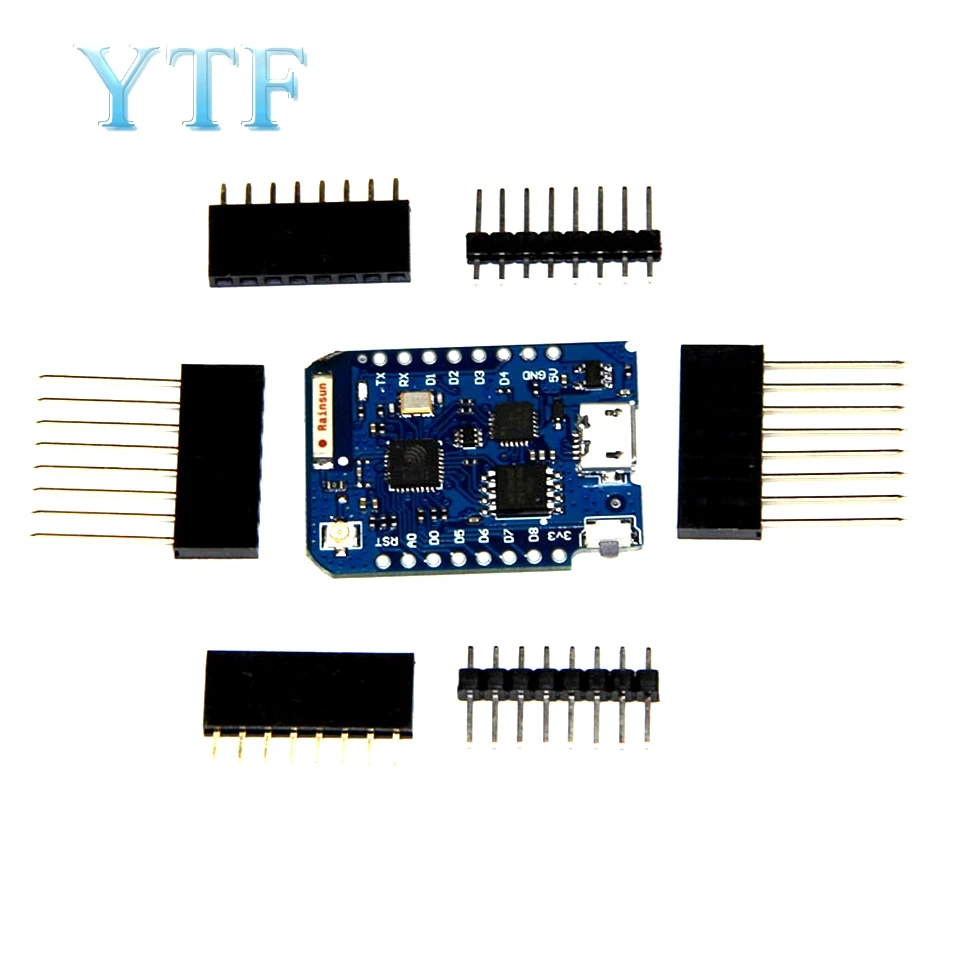 D1 Pro Mini 16m с внешним антенным разъемом ESP8266 беспроводной Интернет вещей|Аксессуары