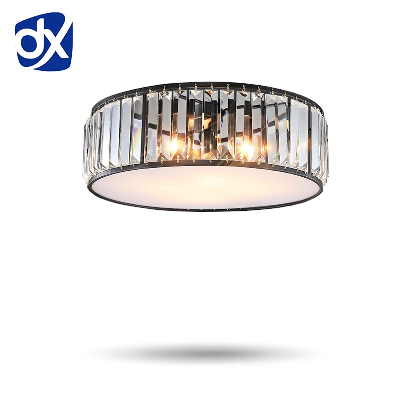 DX светодиодный потолочный светильник с кристаллами потолочные светильники для