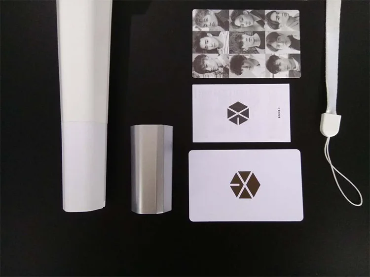[MYKPOP] светильник EXO Stick Белый концертный светильник XIUMIN SUHO LAY BAEKHYUN D.O. Коллекция подарков KAI SEHUN Fan SA18032503