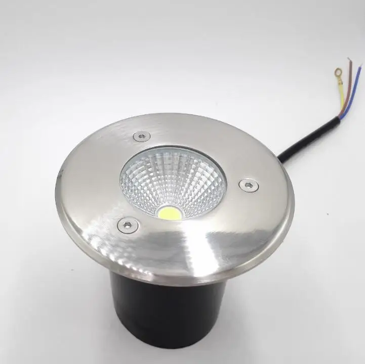Бесплатная доставка 5 Вт COB светодиодный подземный прожектор Точечный светильник