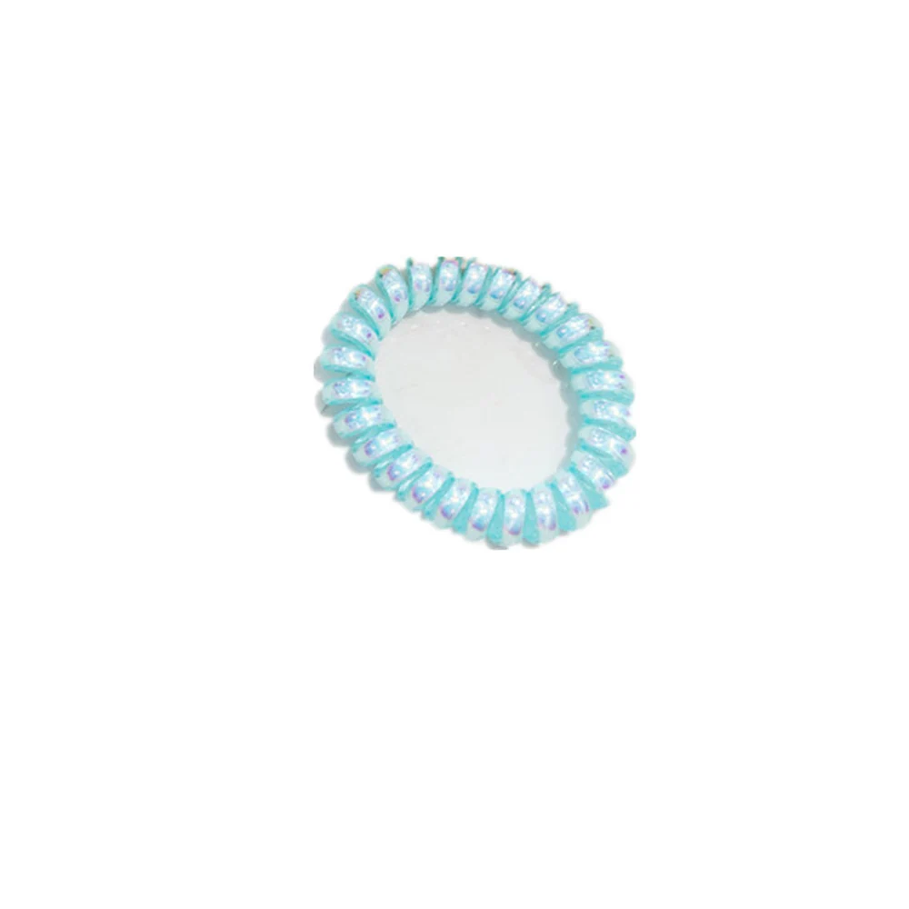 Яркие блестящие резинки для волос на телефонной линии 2 шт.|Заколки плетения кос| |