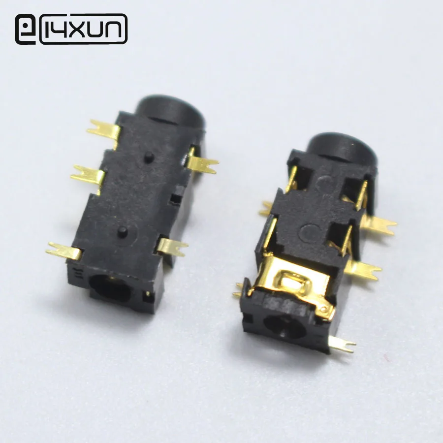 Разъем для наушников PJ327A 5 шт. PJ 327A 3 мм контактный SMD 2 Pin позолоченный цифровой