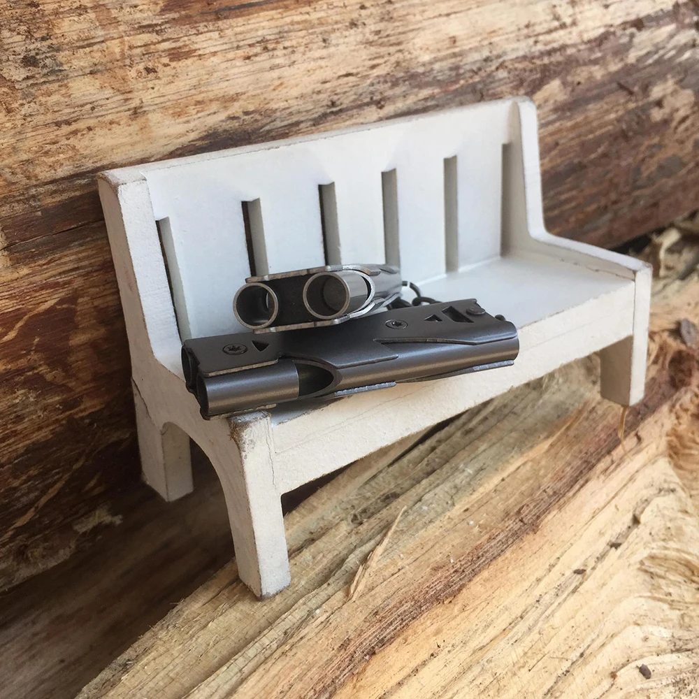 Высокое качество необходимое кольцо для ключей двойная труба высокое децибел