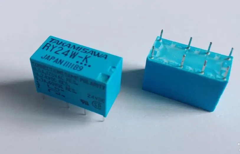 5 шт. RY24W-K 5 в 12 В 24 В реле сигнала 8pin