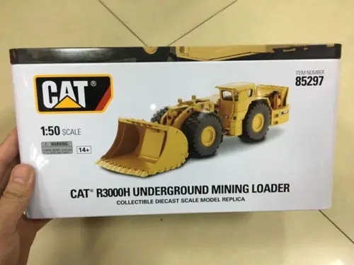 1/50 масштаб металлическая модель гусеница Cat R3000H подземный горный погрузчик бренд Diecast Masters DM85297