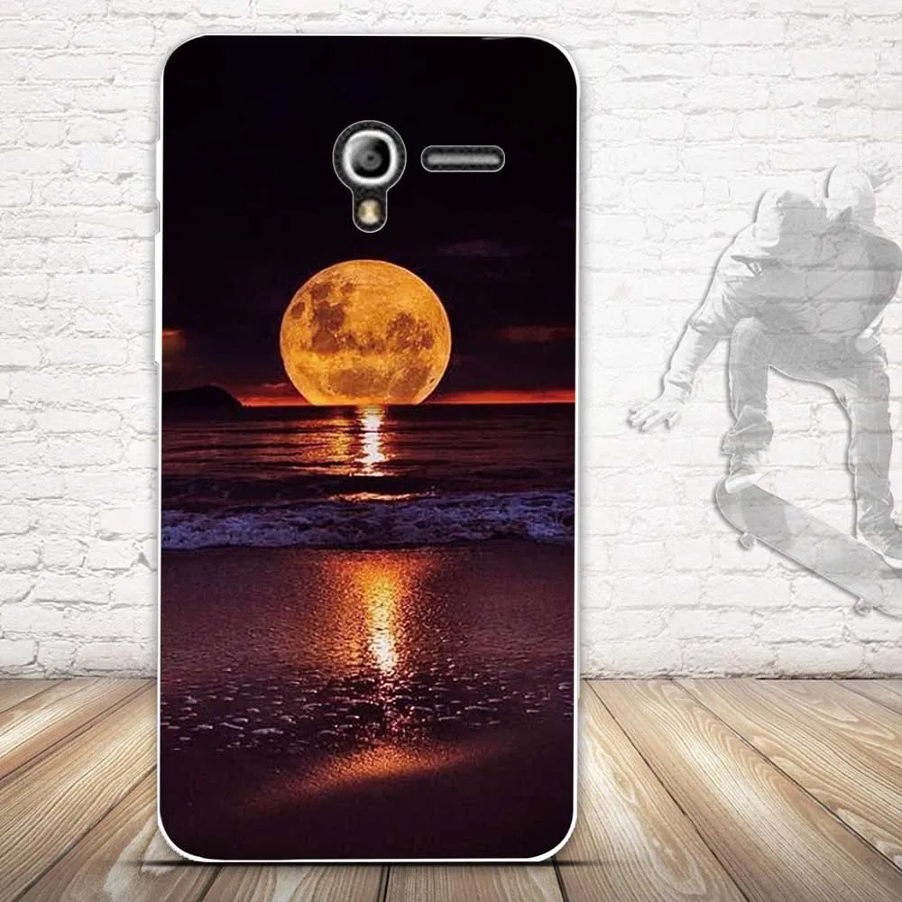 Чехол для 4 5 дюймов Alcatel Pixi 3 силиконовый чехол мягкий ALCATEL One Touch pixi3 5017 5019 5019D fundas|case