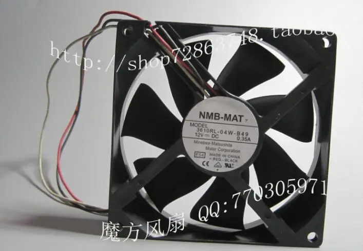 Оригинальный трехстрочный вентилятор для проектора NMB 9225 90*90*25 12 В а 3610RL 04W B49|projector