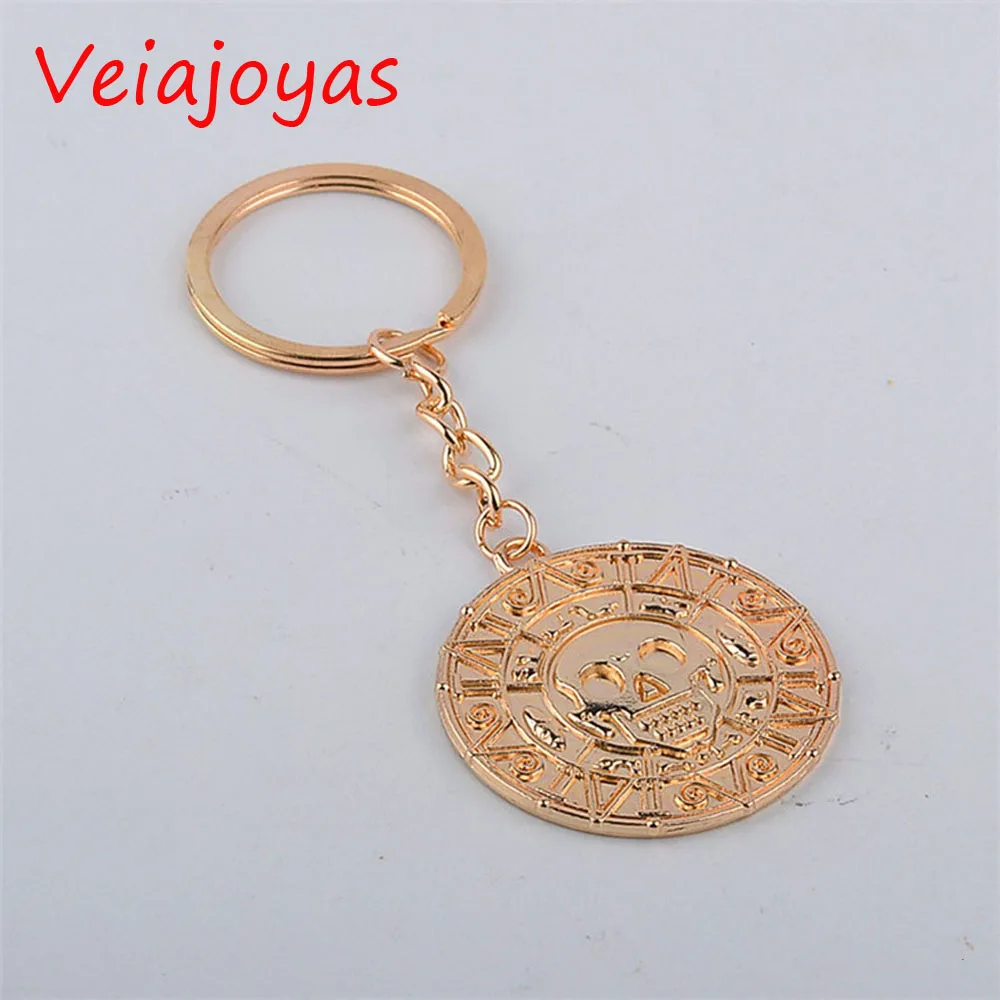 Фильм брелок Пираты Карибского моря 5 мертвых мне Винтаж подвеска череп головы