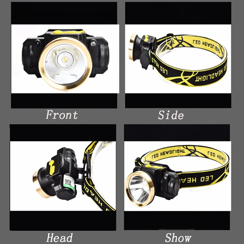 

Litwod z35 rechargeable Mini Headlight Outdoor Camping Inductive Flashlight Head Torch lamp LED Body Motion Sensor Headlamp