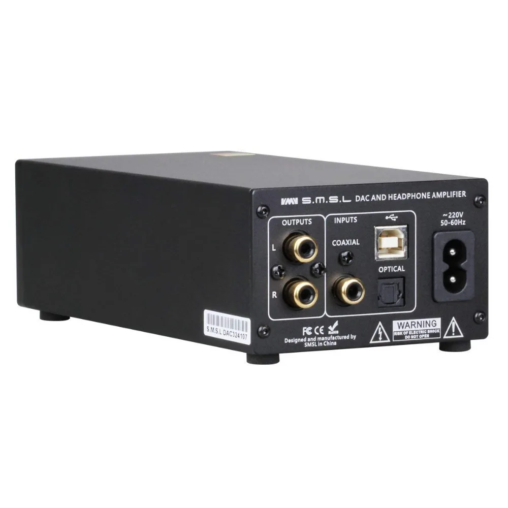 SMSL M7 2xAK4452 32 бит/768 кГц DSD512 Hifi аудио USB DAC с усилителем для наушников