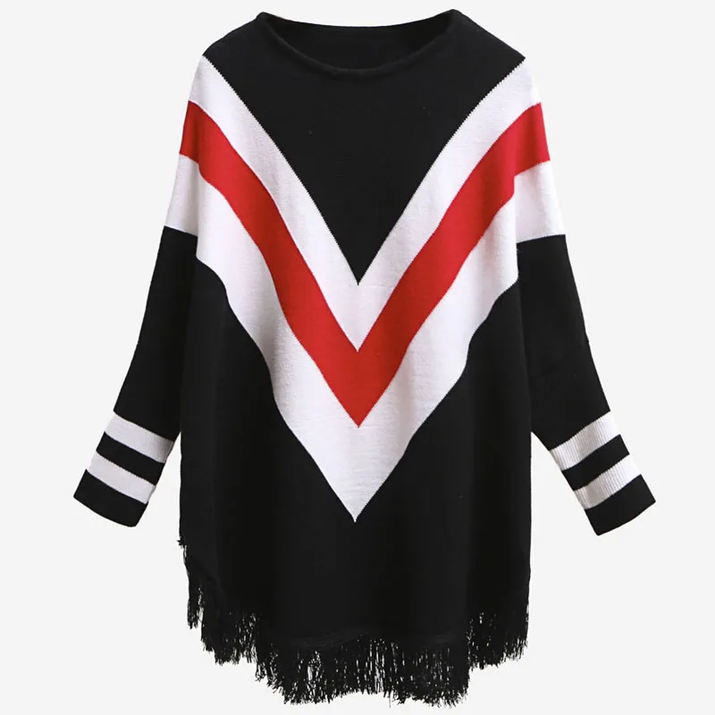 free shipping new fashion women Autumn winter plus size loose knitted sweater dress bat sleeve pullover coat CSWKS002 | Женская одежда