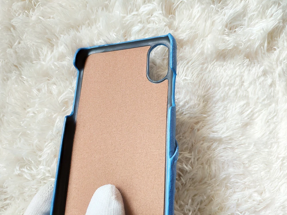 Для iPhone 6 6 S 7 8 Plus X XR XS MAX натуральная кожа натуральный страусовый кожаный чехол для телефона чехол для карты карман+ держатель для телефона
