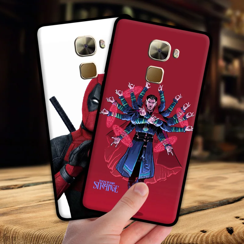Чехол mosirui для leEco le pro3 x720 Marvel hero Дэдпул Человек-паук Черная пантера Халк