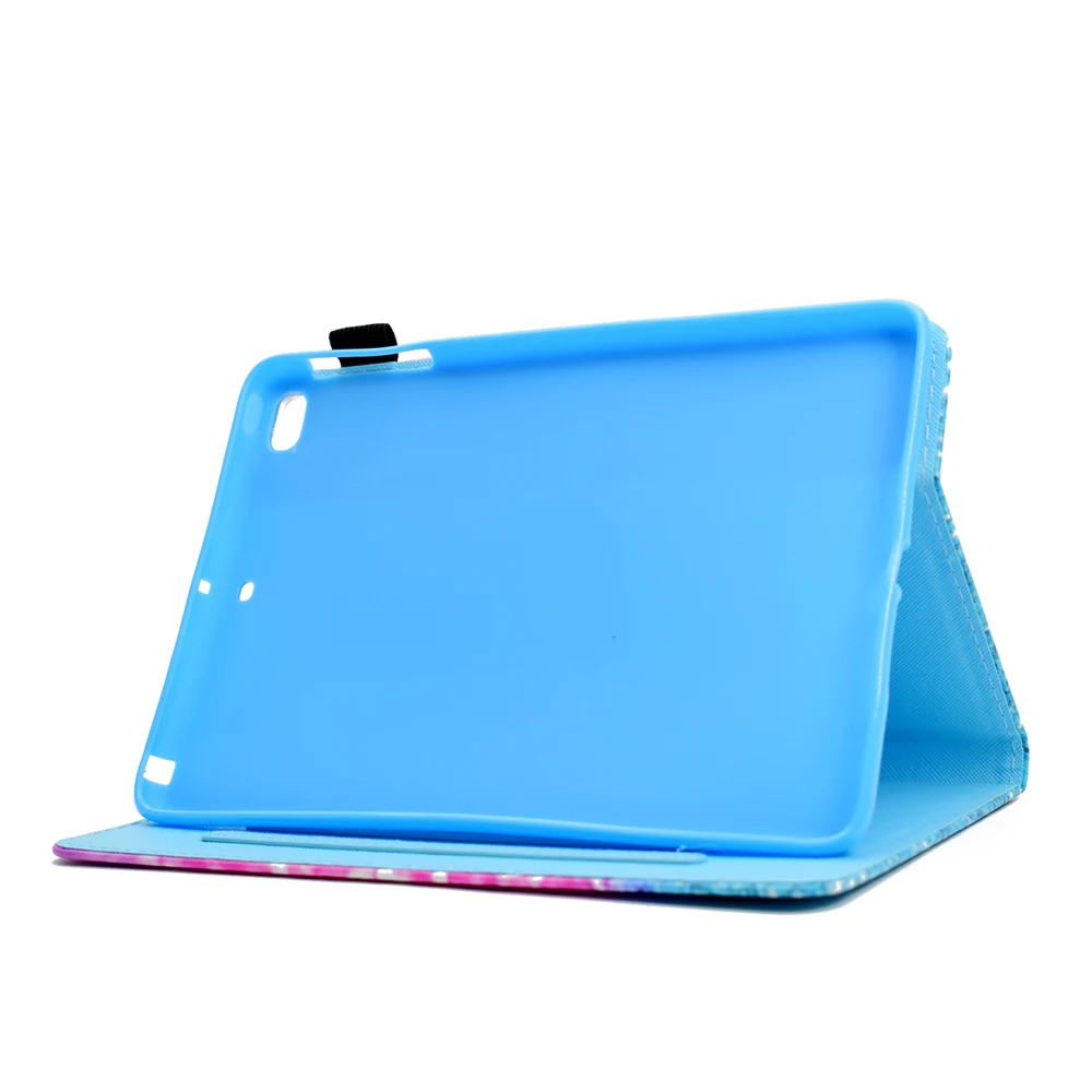 Модный чехол книжка с рисунком бабочки Фламинго кота для Apple iPad mini 4 1/2/3