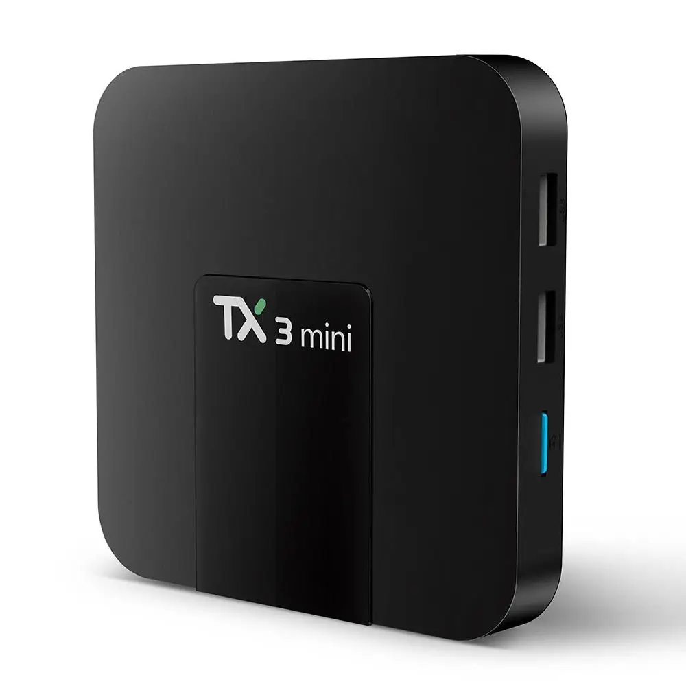 5 шт./лот TX3 Mini 4k android 7 1 smart tv box 1G + 8G/2G 16G S905W Quad Core mi Wi Fi HD медиаплеер pk x96 ТВ коробка