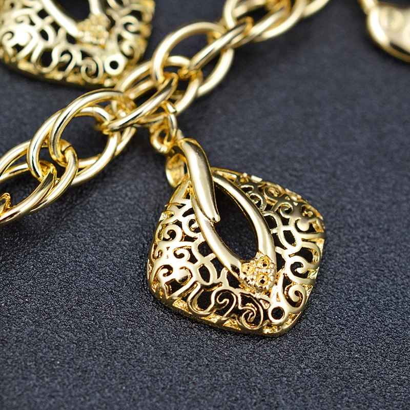Sunny Jewelry Винтажные Ювелирные изделия очаровательные браслеты для женщин звенья
