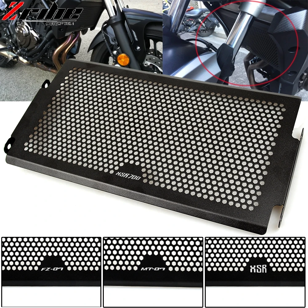 

2018 новый ЧПУ для Yamaha XSR700 2015 2016 2017 2018 протектор из нержавеющей стали для радиатора мотоцикла защита решетки радиатора XSR 700