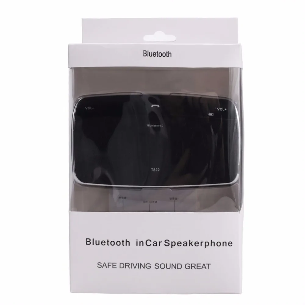 Bluetooth автомобильный солнцезащитный козырек динамик в автомобиле Громкая связь